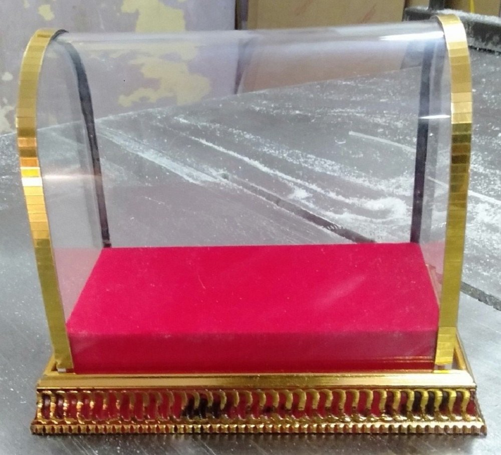 Transparent Acrylic Jewelry Box, Rectangle, Size/Dimension: 4x2x6inch img