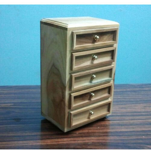 White Jewelry Box Decorative Four Five Drawers img