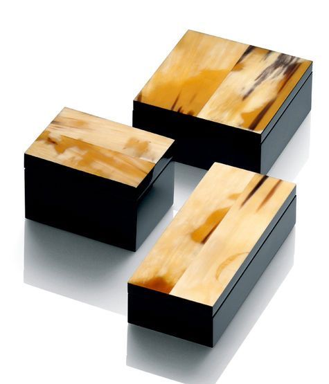 Luxury Decorative Boxes Natural Horn Box for Gifting