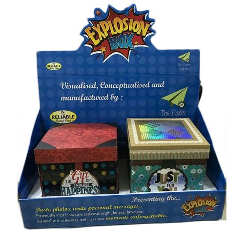 Cardboard Explosion Gift Box