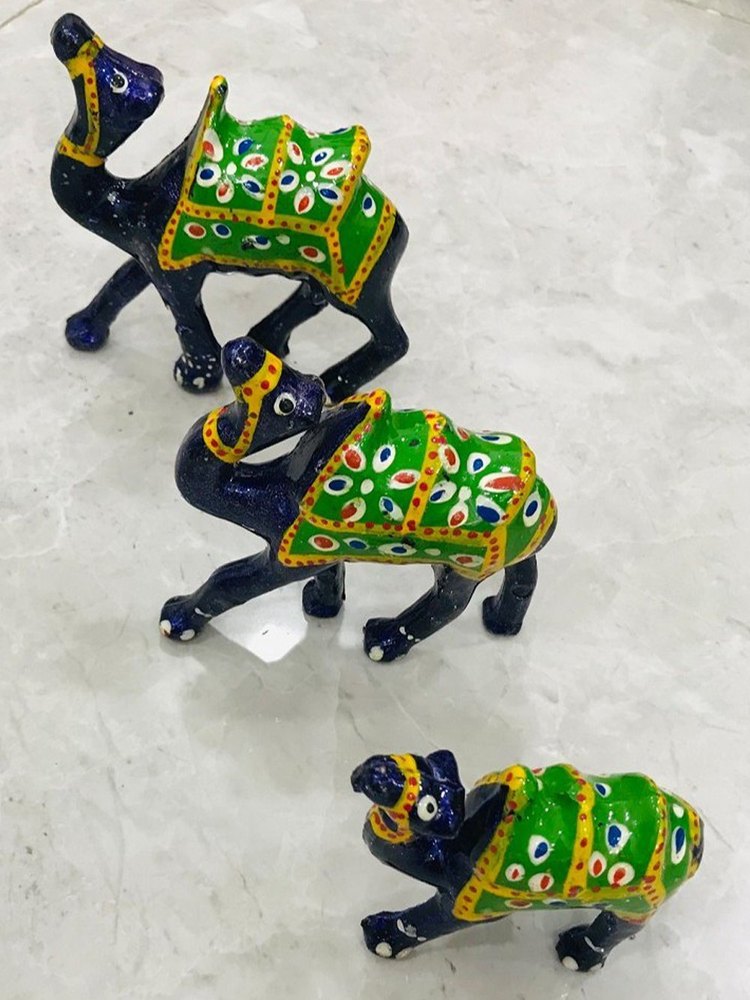 Indoor Ceramic Camel Set, For Decoration