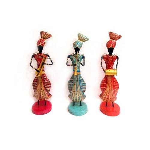 Multicolor Antique Home Decor Rajasthani Statue img