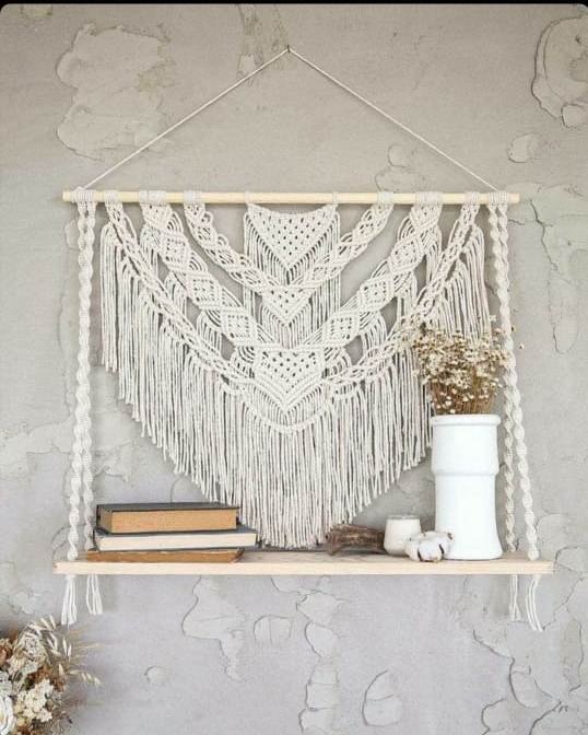 Cotton Multicolor Macrame Handicrafts, For Decoration