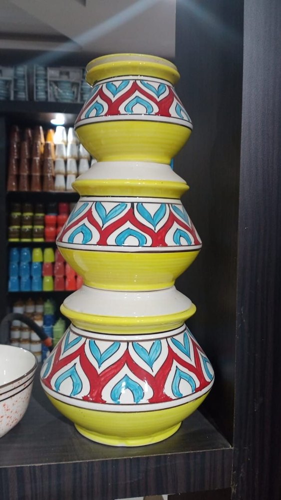 Hand Painted Jars