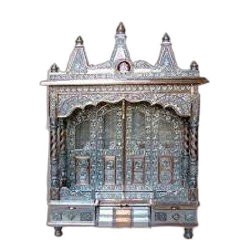 White Wooden Oxidized Temple