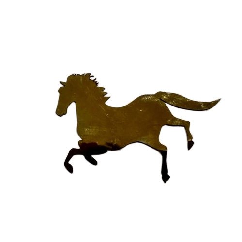 Golden Chrome SS Horse Craft Symbol