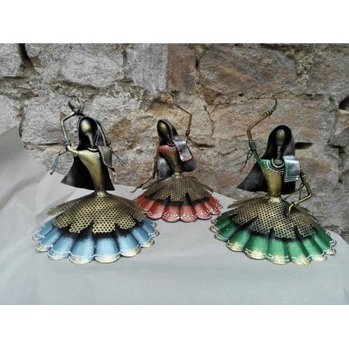 Metal Decorative Iron Dancing Girl, For Decoration