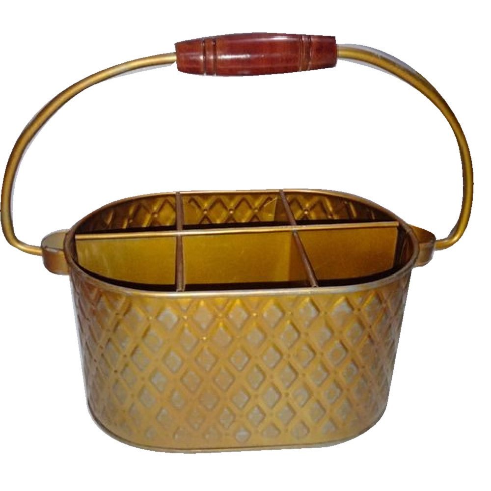 Brown Iron Flower Basket img