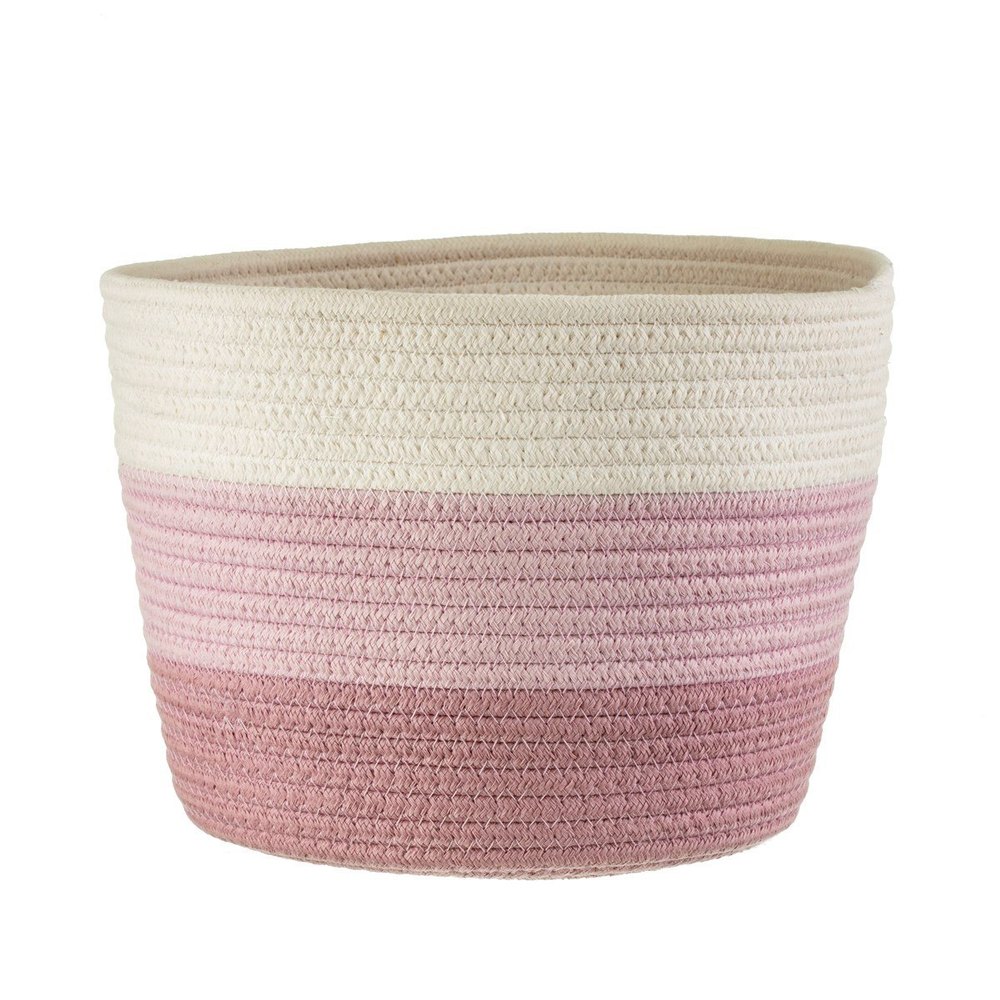 Round Cotton Rope basket For Household, Size/Dimension: 10X12, Standard