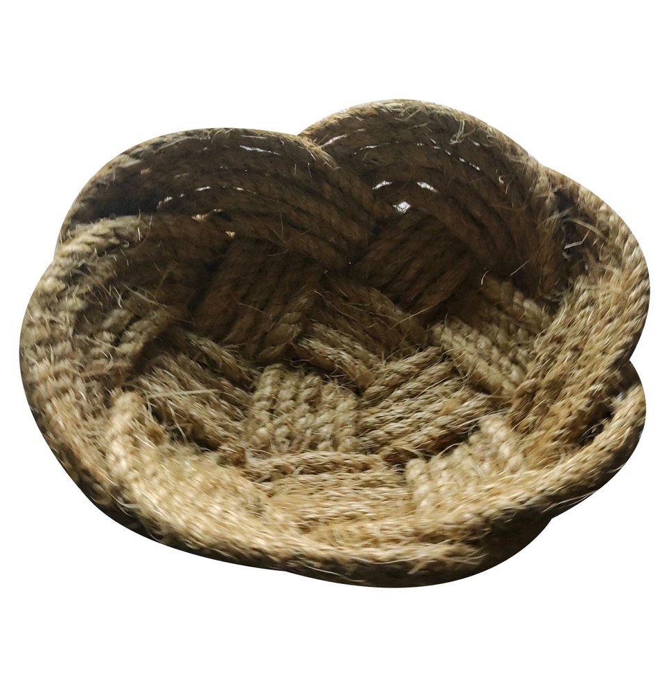 Brown Sisal rope Basket