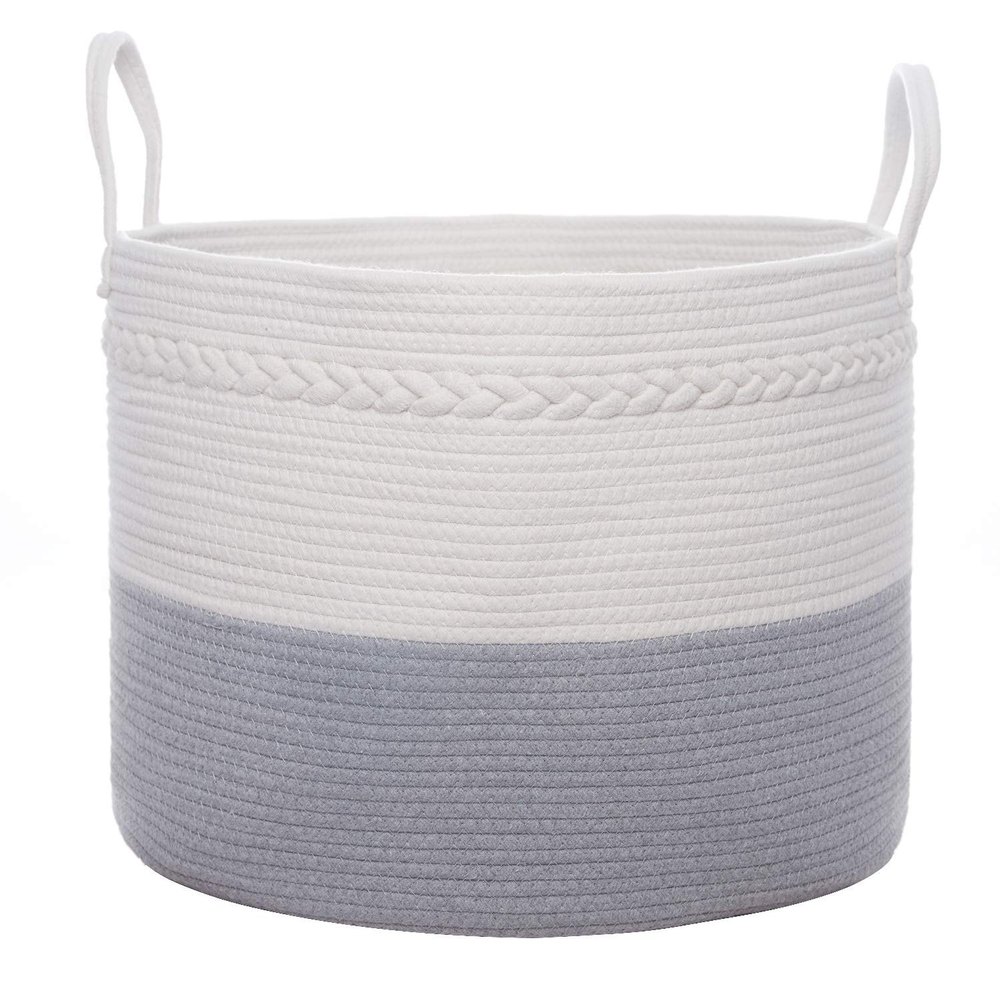 Round Cotton Rope Basket Manufacturer