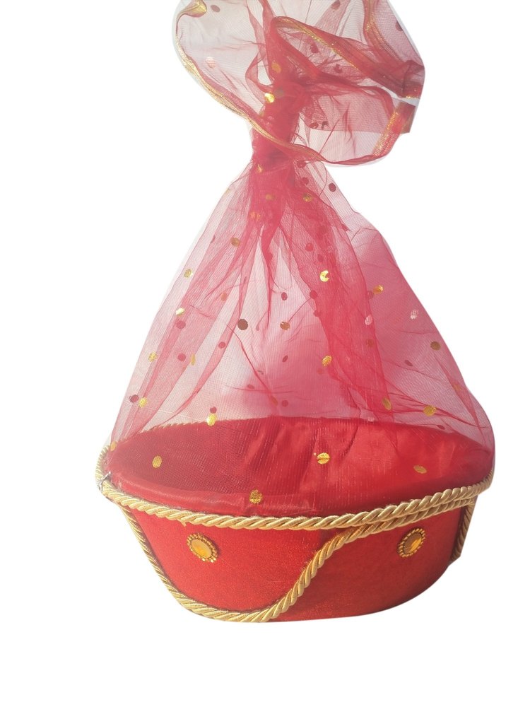 14 Inch Chocolate Gift Packaging Basket, Capacity: 4 Kg, Circular