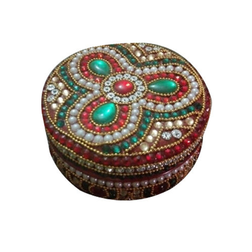 Round Handicrafts Bhata Box img