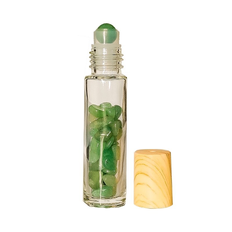 Jade Stone Natural Crystal Gemstone Roller Balls, For Professional