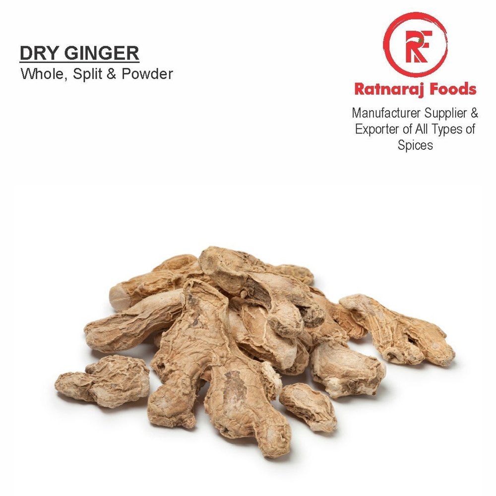 Natural DRY GINGER, Packaging Type: Packet