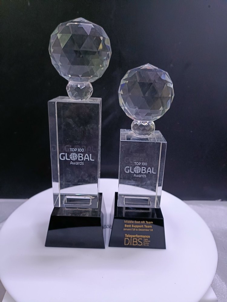 Awards Crystal 3D Engraving Trophies, For Corporate img