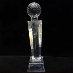 Crystal Golf Ball Acrylic Award img