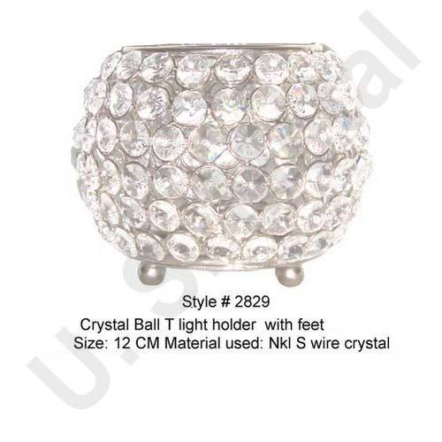 Crystal Votive Ball