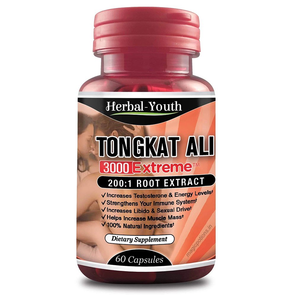 Tongkat Ali Root Extract 3000 Extreme Capsules