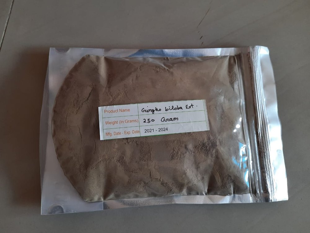 Brown Ginko Biloba Extract, For Medicinal, Packaging Size: 5kg