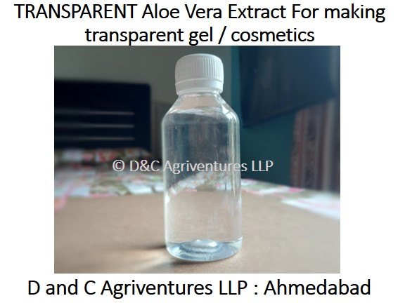 Form Aloe Liquid clear extract (for sanitizer), Packaging Type: Drums