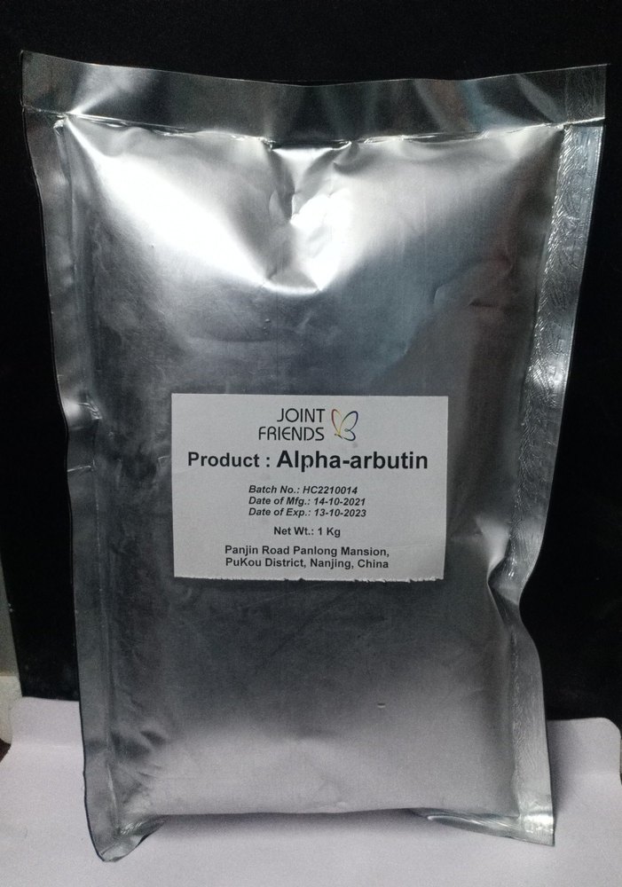 Pure Alpha Arbutin Powder, Packaging Type: Packet, Packaging Size: 1 Kg