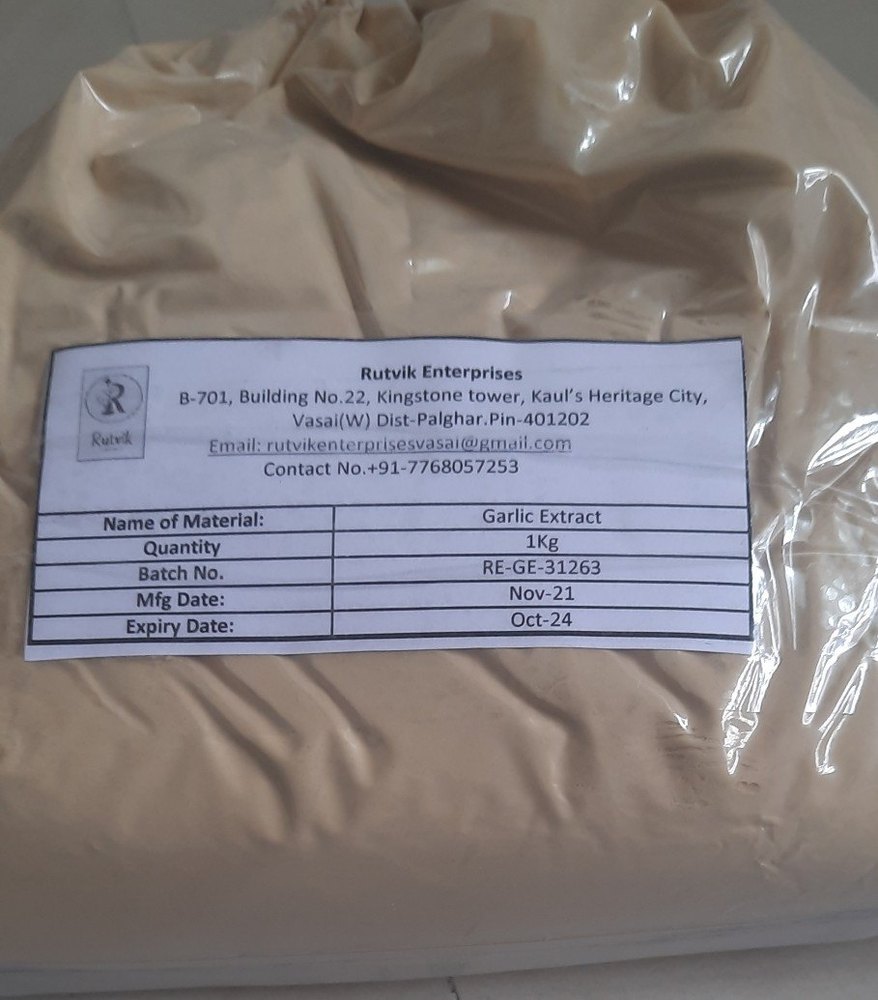 Garlic Extract Allium Sativum, Packaging Type: Bag, Packaging Size: 5kg