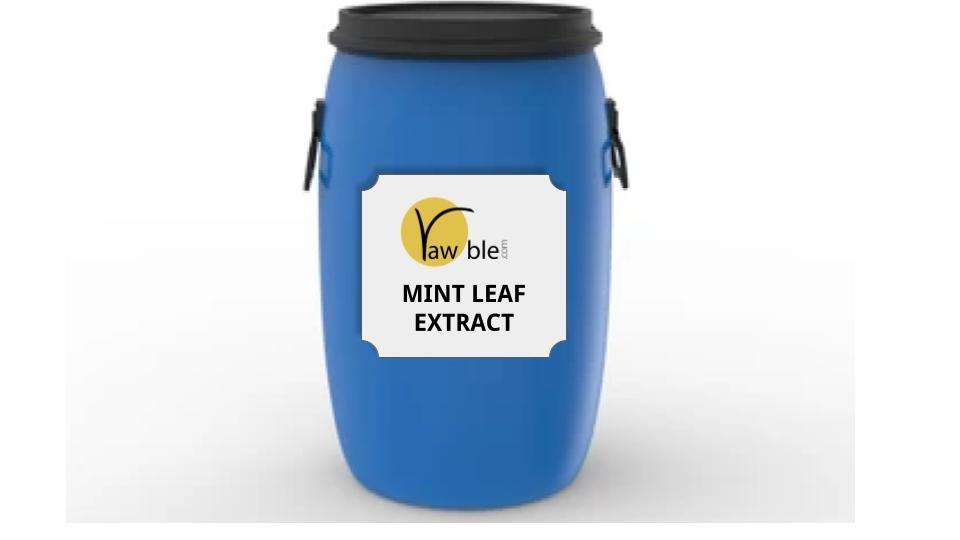 Mint Leaf Extract, Packaging Type: Plastic Bottle