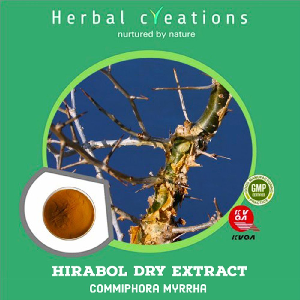 Powder Hirabol Dry Extract Commiphora Myrrha, Packaging Type: HDPE Drum