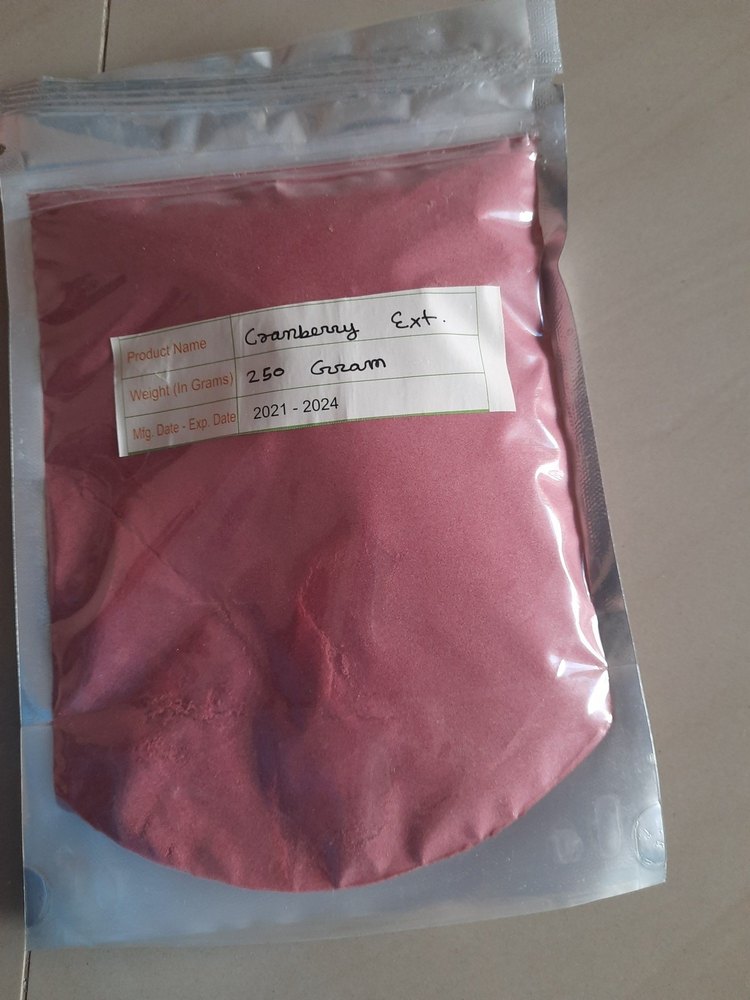 Red Cranberry Dry Extract, Form: Powder, Packaging Type: Polybag