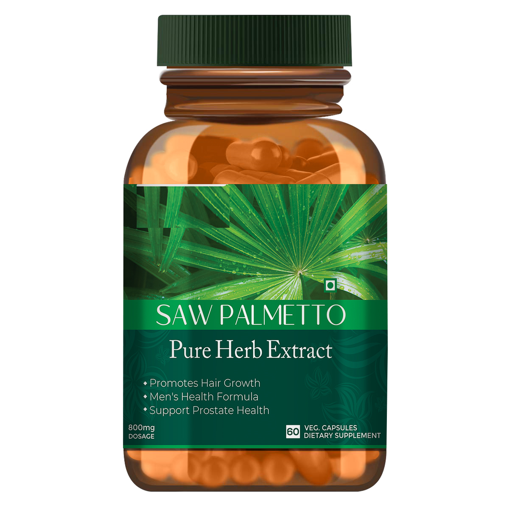 Herbalvalley Saw Palmetto Capsules, Packaging Type: Bottle