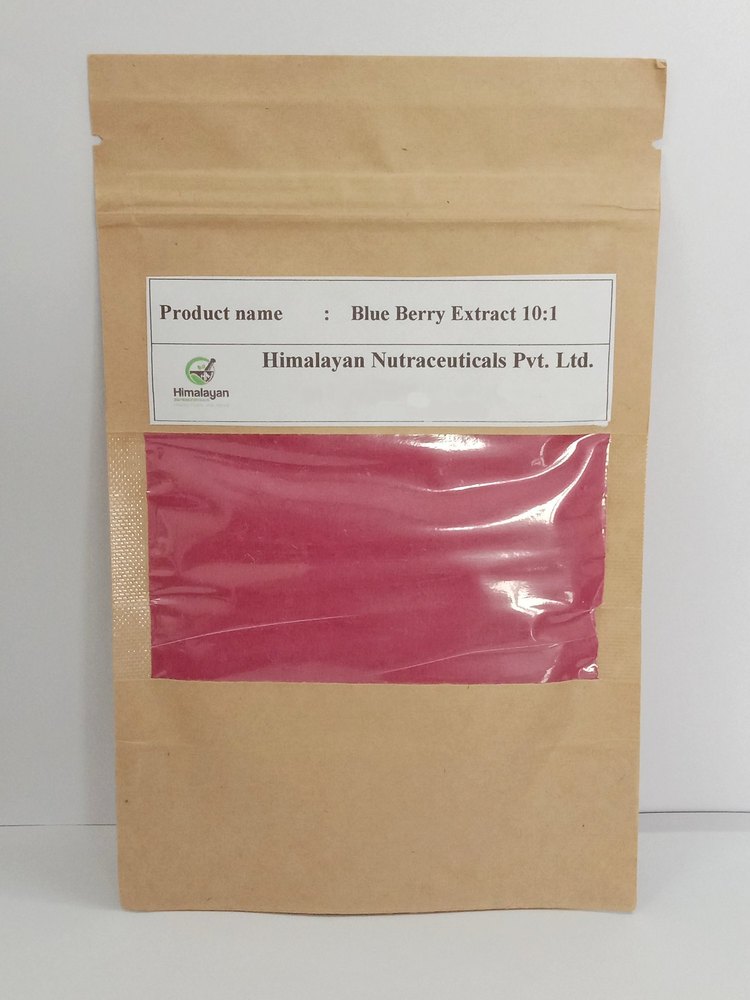 Blue Berry Extract 10:1 (Vaccinium sect. Cyanococcus), Form: Powder, Packaging Type: Loose