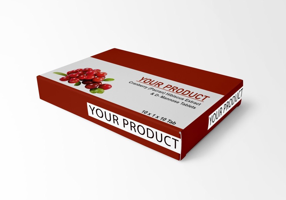 Brown Cranberry (Pacran) Hibiscus Extract & D- Mannose Tablets, Packaging Type: Alu Alu, Packaging Size: 1*10