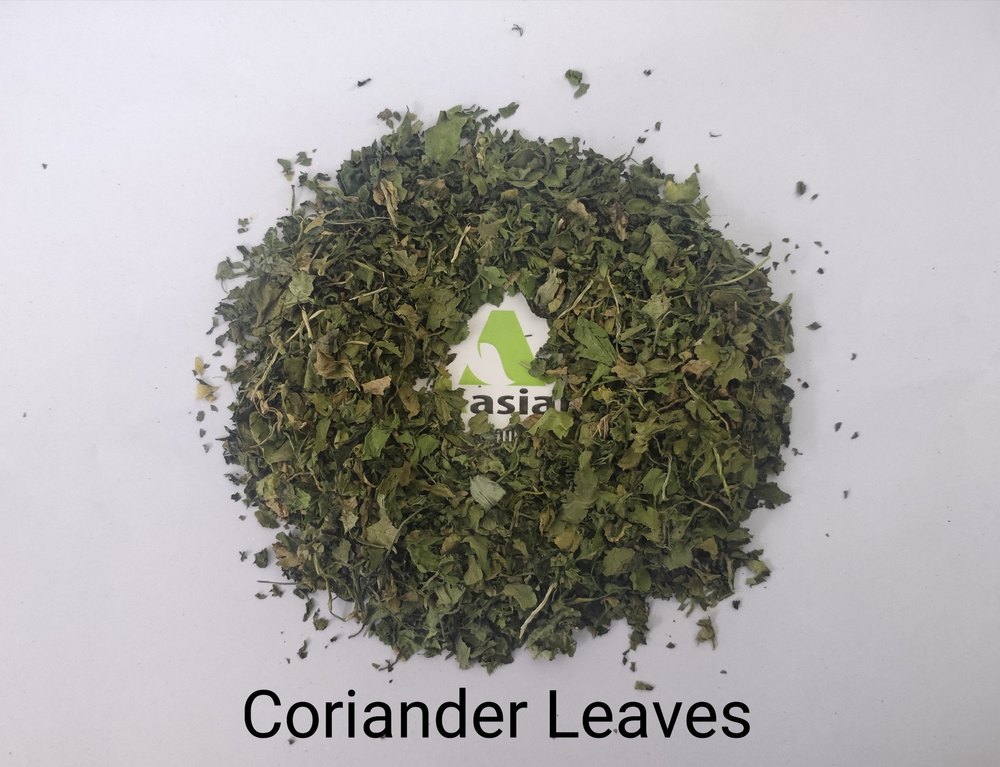 Dried Green Dry Coriander Leaves, Packaging Size: 1o Kg, Packaging Type: Bag