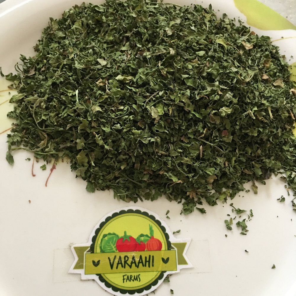 Natural Green Dried Coriander Leaves