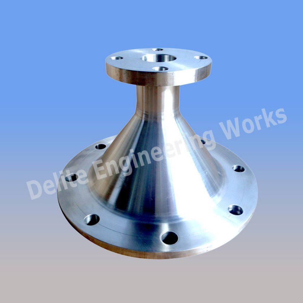 Round Destoner Bottom Cone SS Duplex, Material Grade: SS316 img