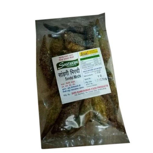 Shatakshi Sandgi Mirchi, Packaging Size: 100g