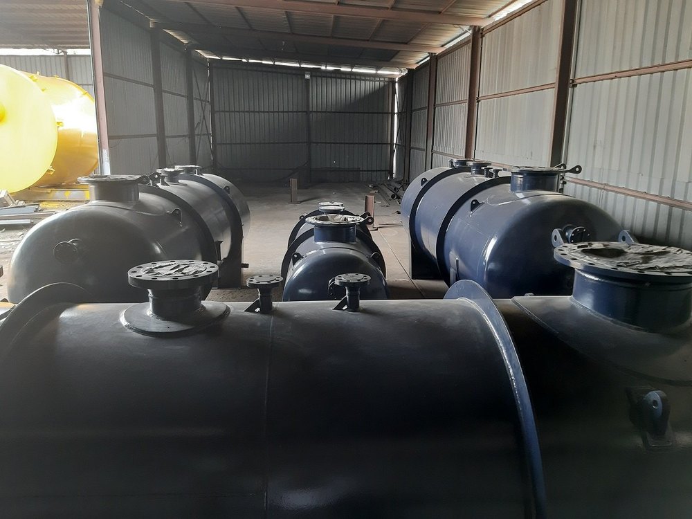 United Mild Steel Diesel Storage Tank, Capacity(litre): 50000 img