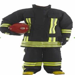 Blue Kevlar Reflective Fire Fighting Suit