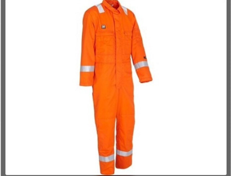 Reflective Orange PVC Boiler Suit, For Industrial