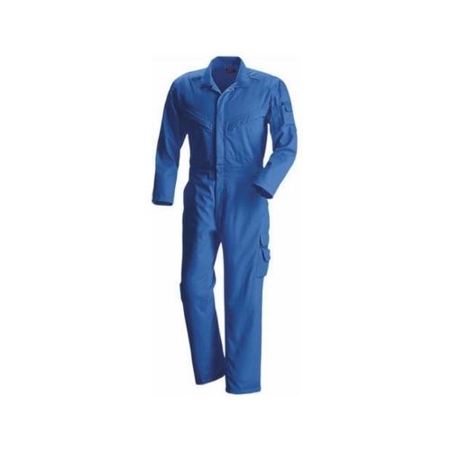 Men Blue Polyester Industrial Uniform