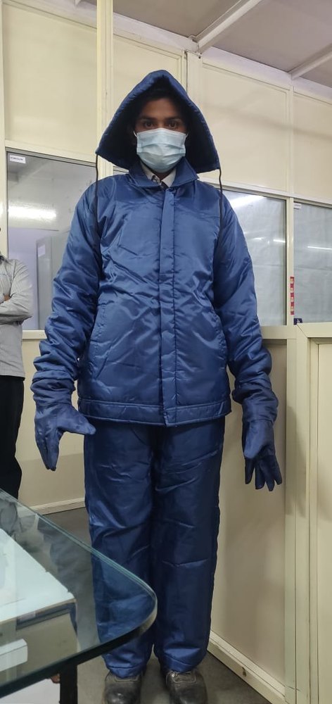 Unisex Polyester Freezer Safety Suit & Cold Storage Suit