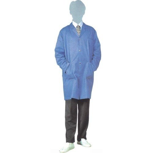 Blue Sky Polyester ESD Apron, For Laboratory, Size: Free Size