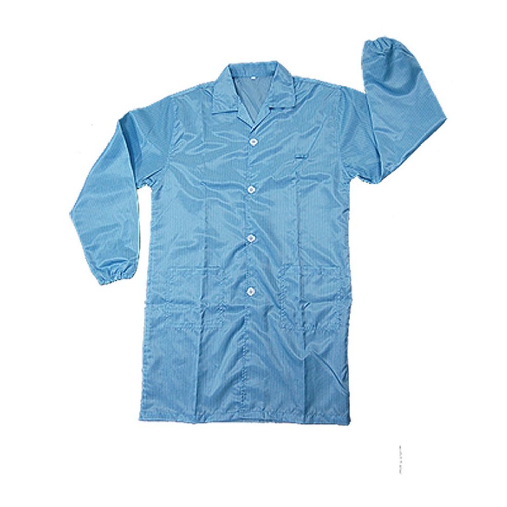 Sky Blue ESD Lab Coat, for Laboratory