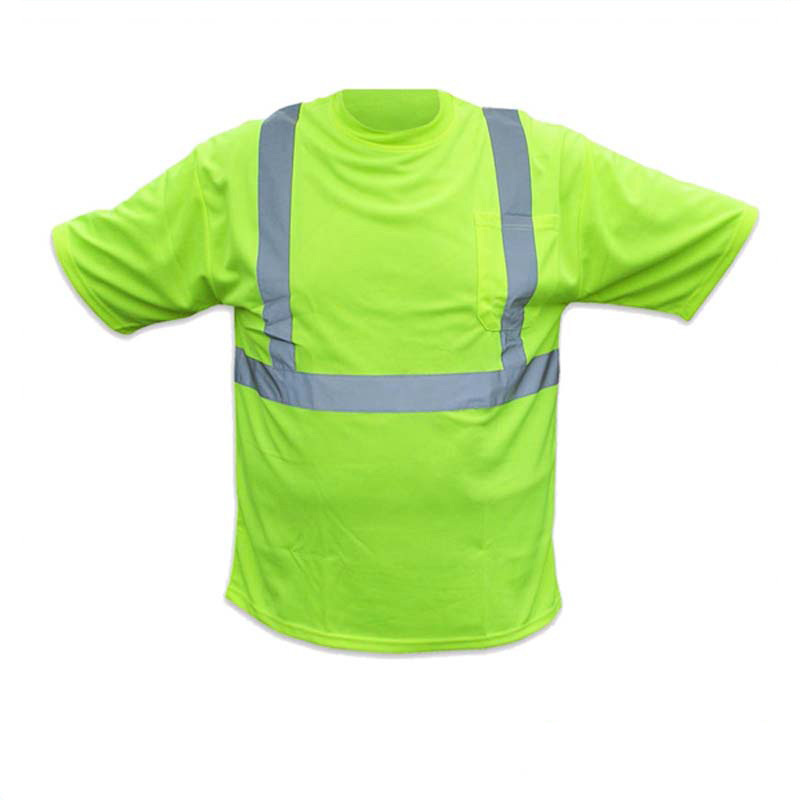 Green Safety T- Shirts