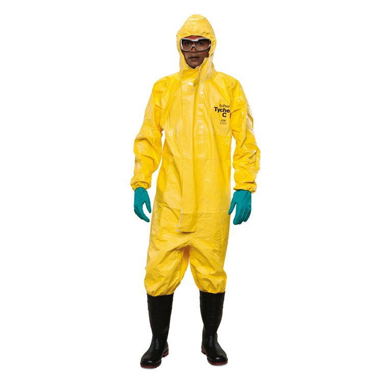 Dupont Tychem Chemical Resistant Coverall