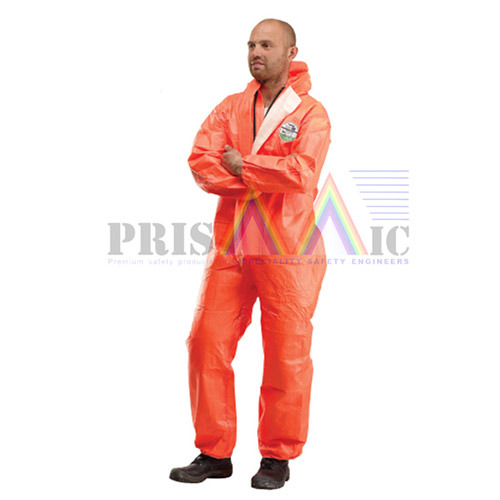 Unisex Orange Chemical Resistant Clothing