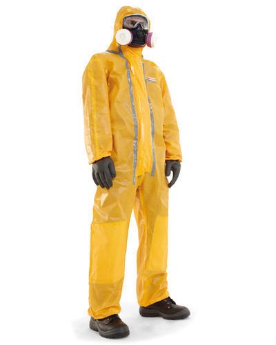 Honeywell Yellow Chemical Suit