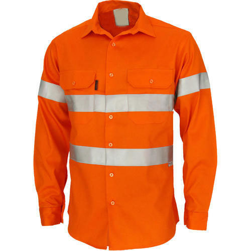 Orange Industrial Safety Shirt