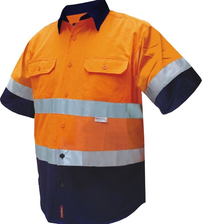 Cotton Hi-Viz Reflective Shirt